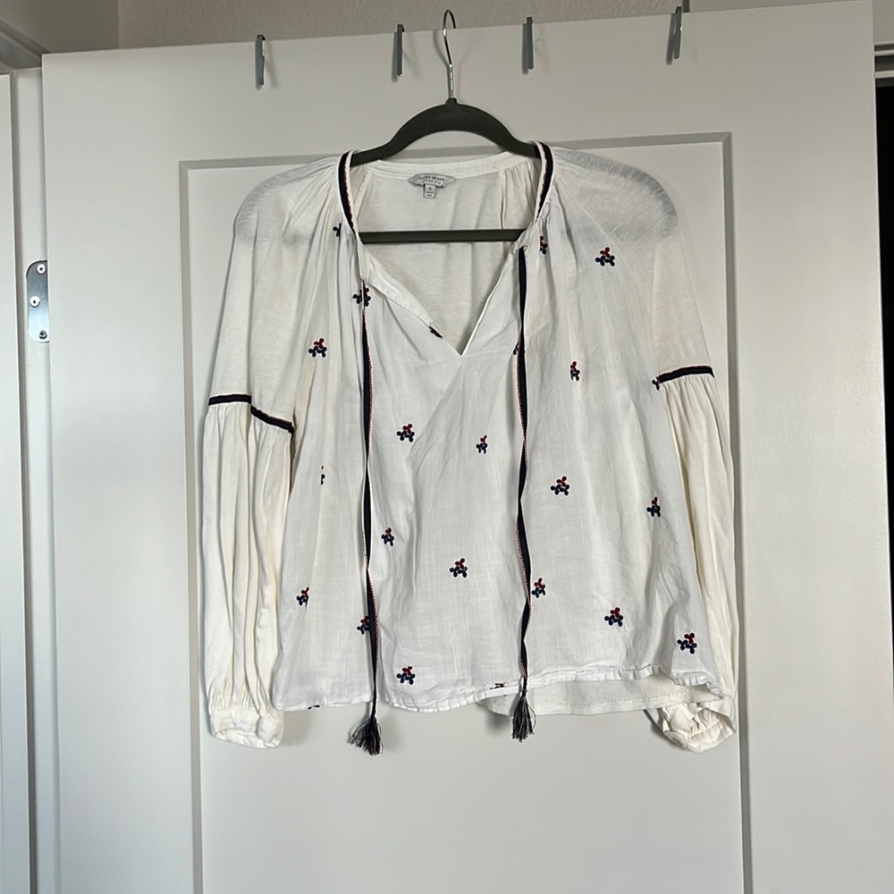 Lucky Brand Floral Flowy Top